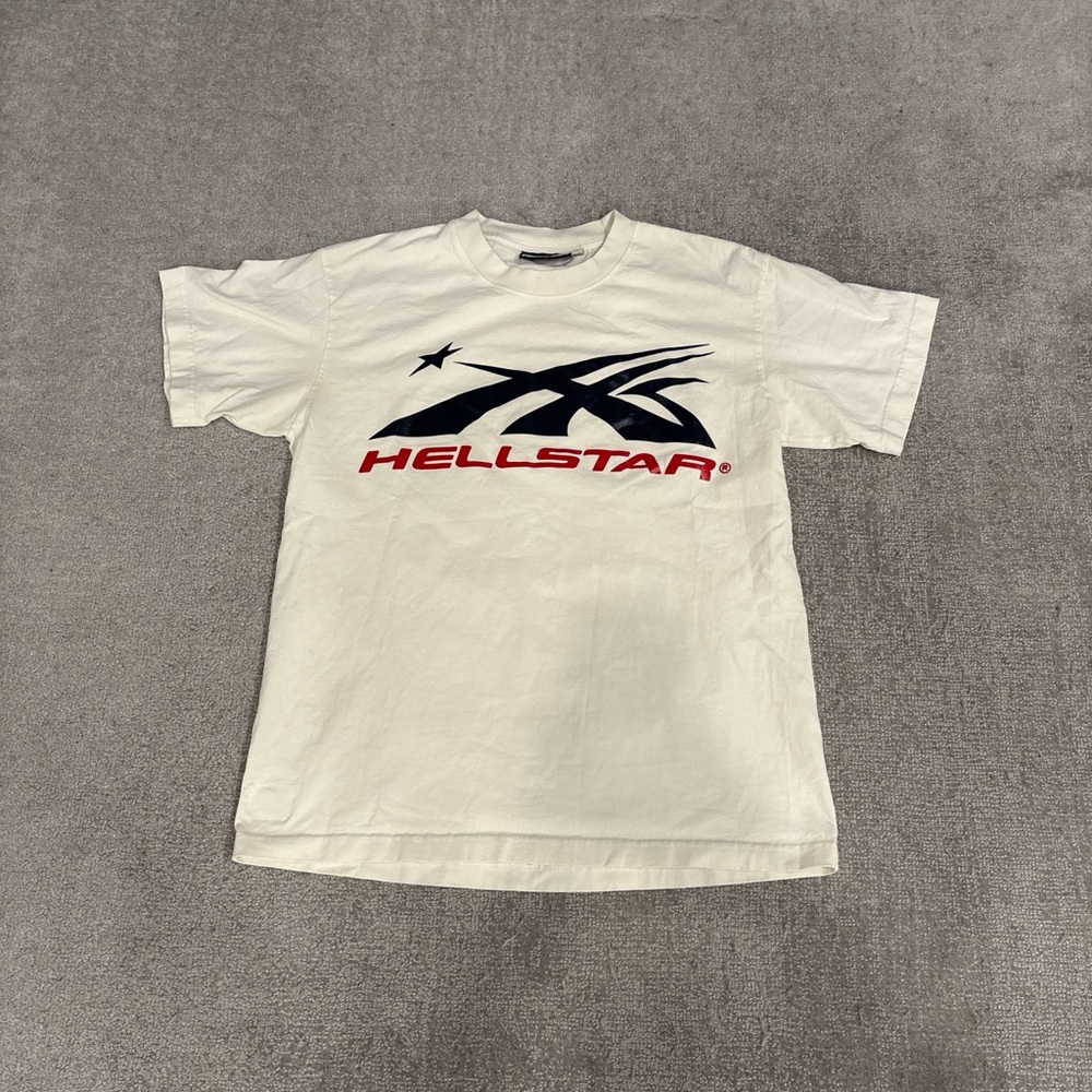 Hellstar Gel Sport Logo Tee Black Red